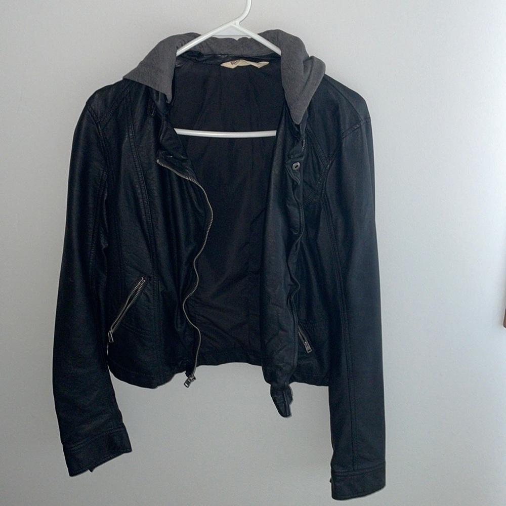 Leather jacket